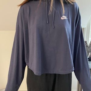 Purple and Pink Nike hoodie